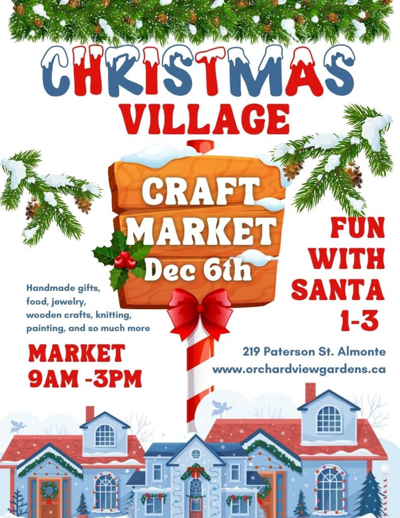 Christmas Village and Craft Market